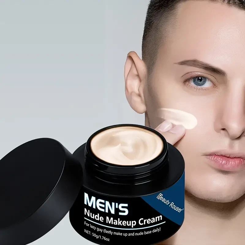 Beauty Rouser Men's Nude Makeup Cream Oil-Control & Moisturizing (50g)