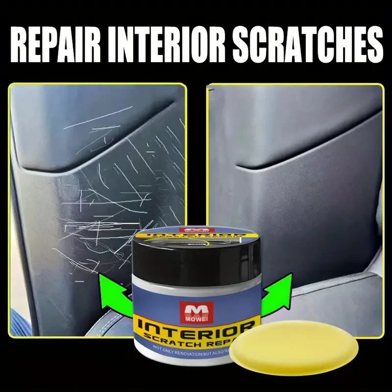 Car Interior Scratch Repair Gel Plastic & Dashboard Restorer (100g)
