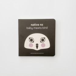 Native NZ Baby Meets Bird | Contrast Board Book