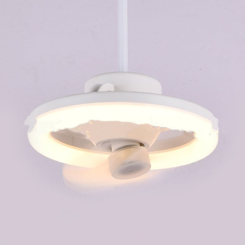 LED Swing Head Fan Light