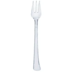 Mini Electroplated Fork Silver - Pack of 20