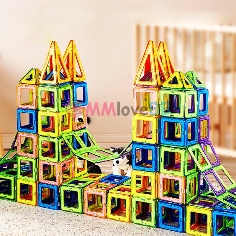 Large Magnetic Building Blocks for Kids Big Size Construction Set