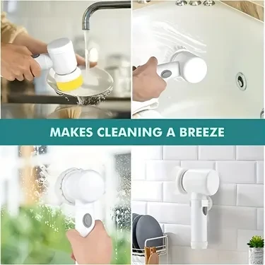 Handheld Kitch Cleaner Coldless Rotary Brush
