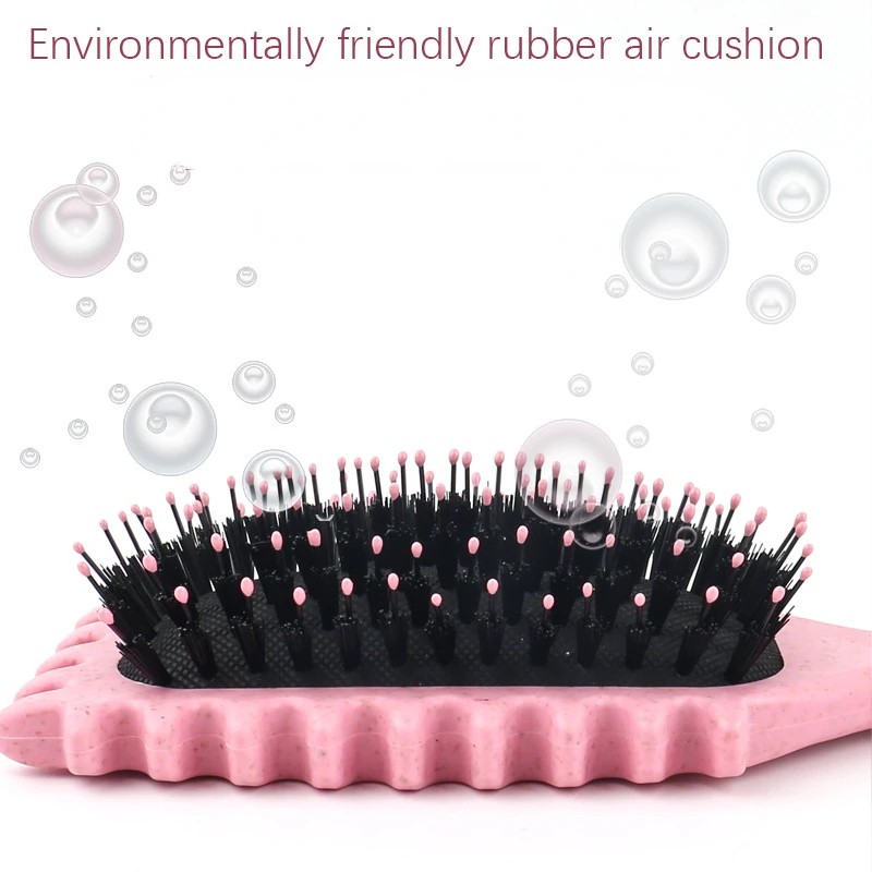 Women's Hollow Curly Hair Comb Multi-Functional Anti-Static Scalp Massage