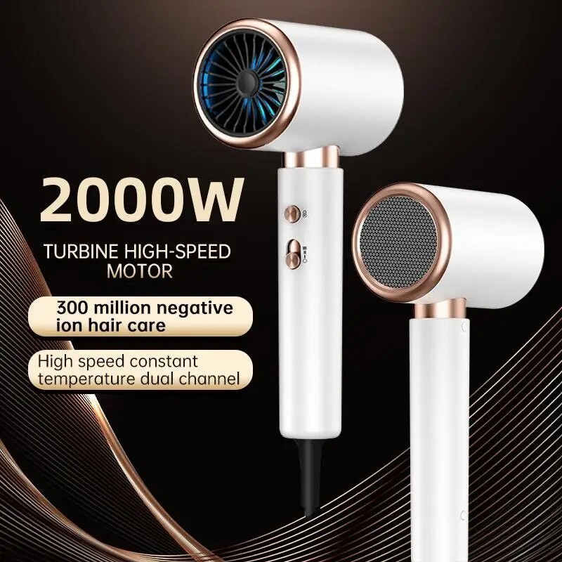 High-Speed Electric Hair Dryer Low Noise, Constant Temperature, Quick-Drying
