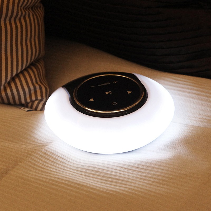 AuraSound Bluetooth Subwoofer Stereo Speaker Lamp