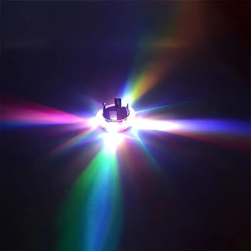 Solar Car Wheel LED Ambient Light Dazzling Colors