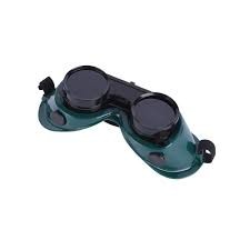 Double Flip Welding Gas Glasses
