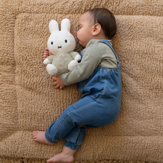 Miffy Fluffy Cuddle Plush Green Medium