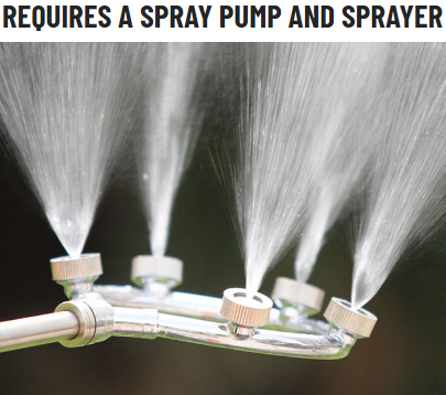 HIGH PRESSURE NOZZLE, EFFECTIVE FOR SPRAYING