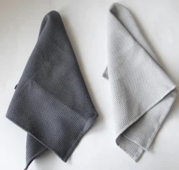 Cotton Home Kitchen Plain Fabric Tea Towel