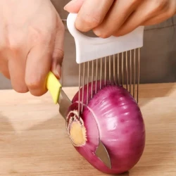 Stainless Steel Onion Slicer Holder