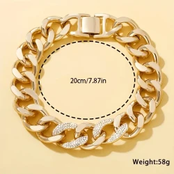 Vintage Chic Womens Quartz Watch & Bracelet Set