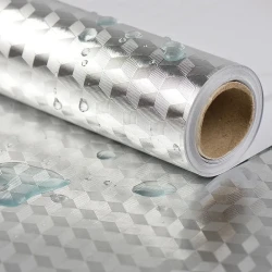 High Temperature Resistant Aluminum Foil Wall Kitchen Sticker