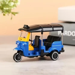 Vintage Thai Tricycle Model - Retro Alloy Tabletop Ornament