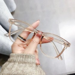 Anti Blue Light Myopia Glasses  Ultralight Transparent Nearsight Glasses