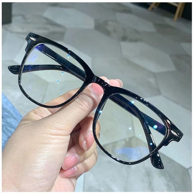 Anti Blue Light Myopia Glasses Ultralight Transparent Nearsight Glasses