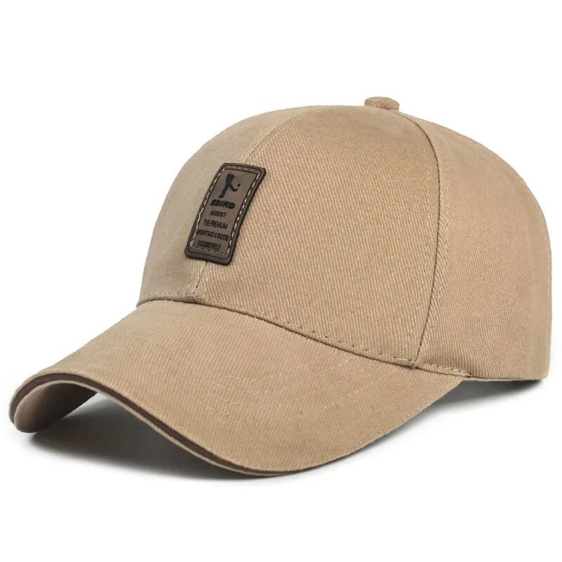 Unisex Cotton Baseball Cap Korean Style All-Season Sun Hat