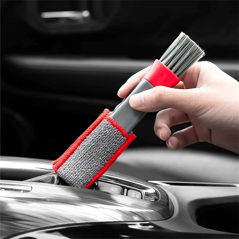 Car Air Conditioning Vent Cleaning Tool Multi-Purpose Vacuum Brush for Car Interior