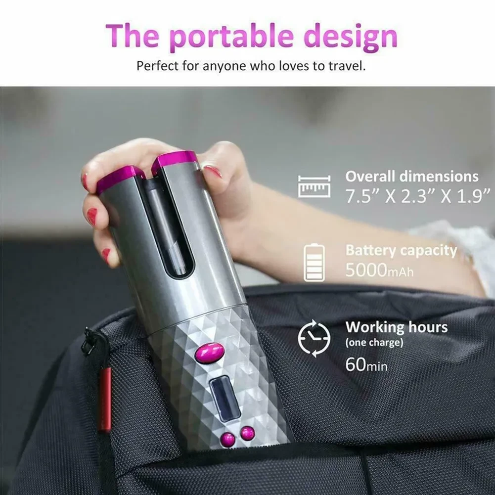 Multifunctional Wireless Curling Iron