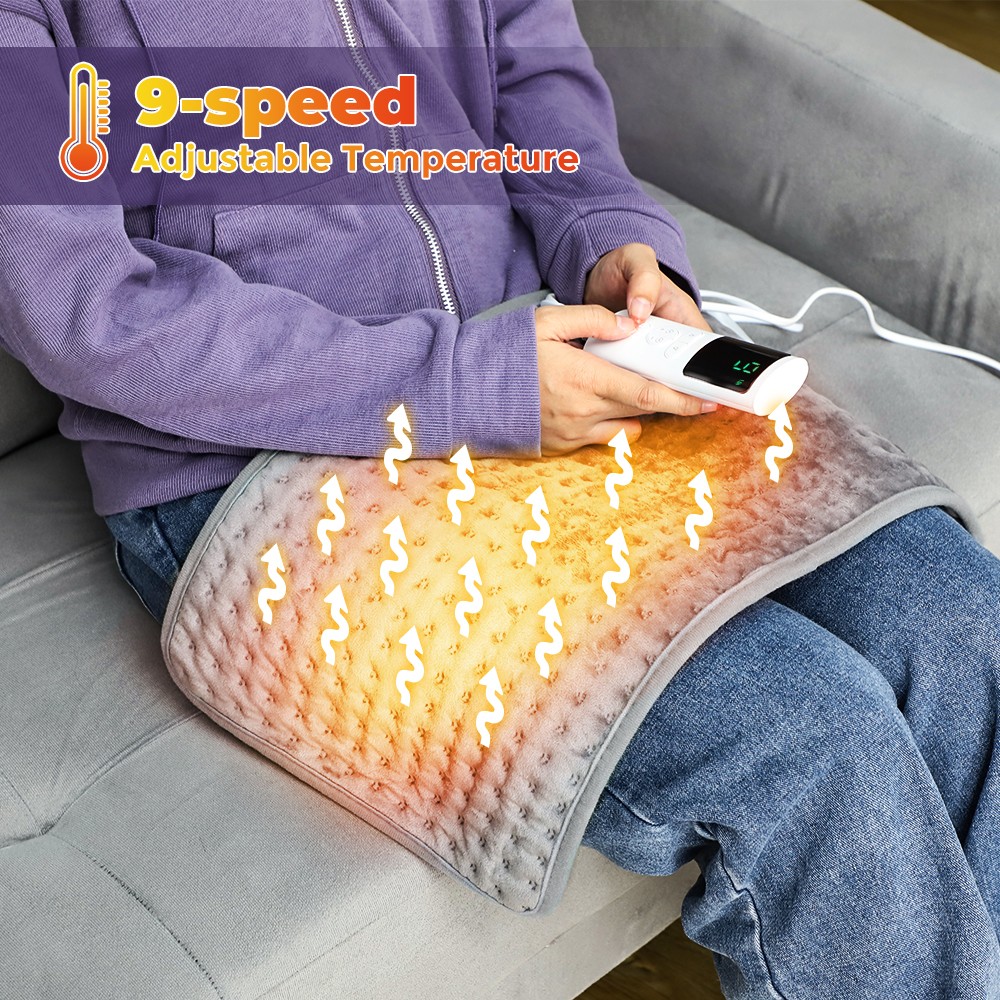 Electric Heating Blanket 58x29cm Heated Pad