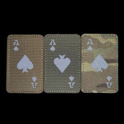 Outdoor Luminous Spade Camouflage Tactical Velcro
