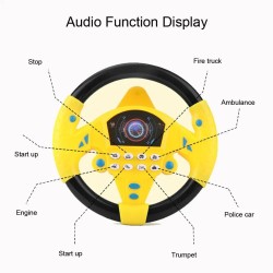 Kids' Electric Steering Wheel Driving Simulator