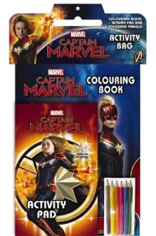 Captain Marvel Activity Bag