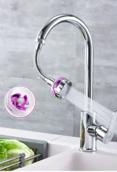 Faucet Splashproof Kitchen Home Shower Universal Joint Extender