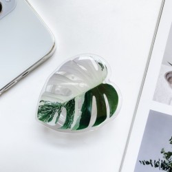 Cute Green Leaves Smartphone Holder Finger Stand Support For Phone Handband