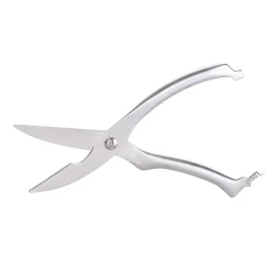Automatic rebound stainless steel powerful kitchen scissors