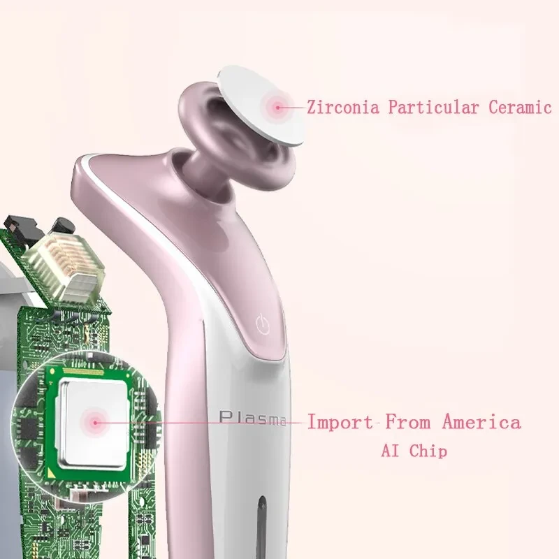 Plasma skin rejuvenation instrument