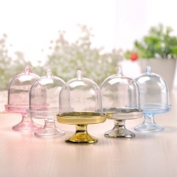 Exquisite Dessert Table Decoration Candy Box Transparent Lamp Shade Plastic Box