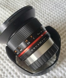 Samyang 12mm f2, fuji x mount