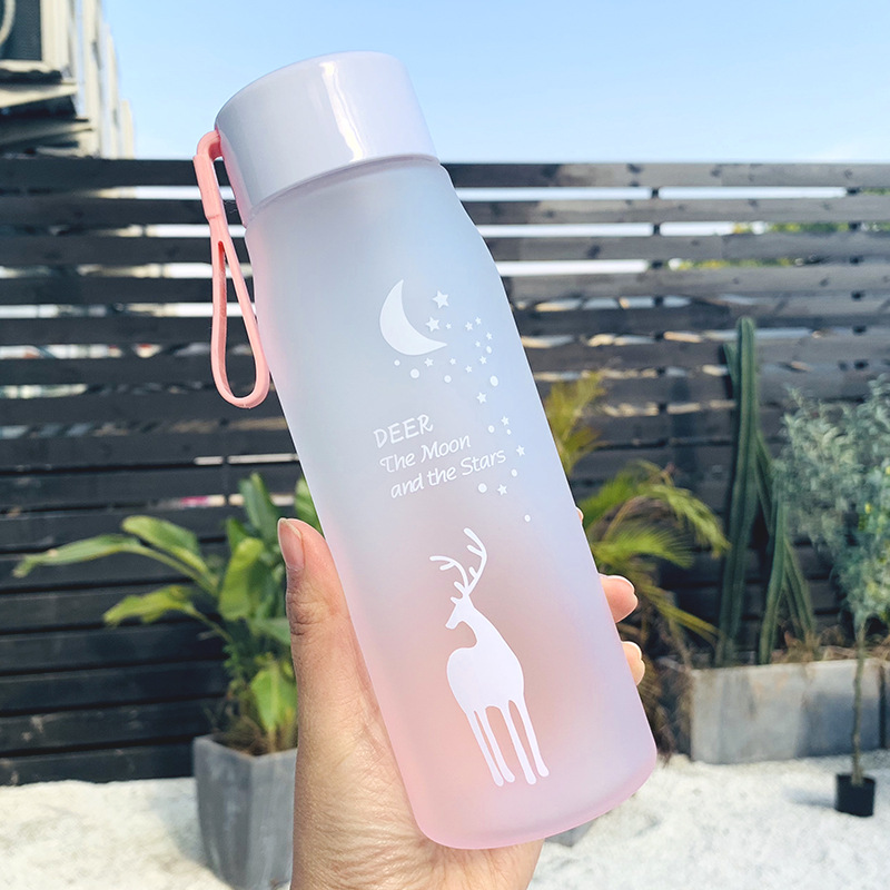 Children's Cup Girl Student Korean Gradient Drinking Cup Home Tea Cup Male