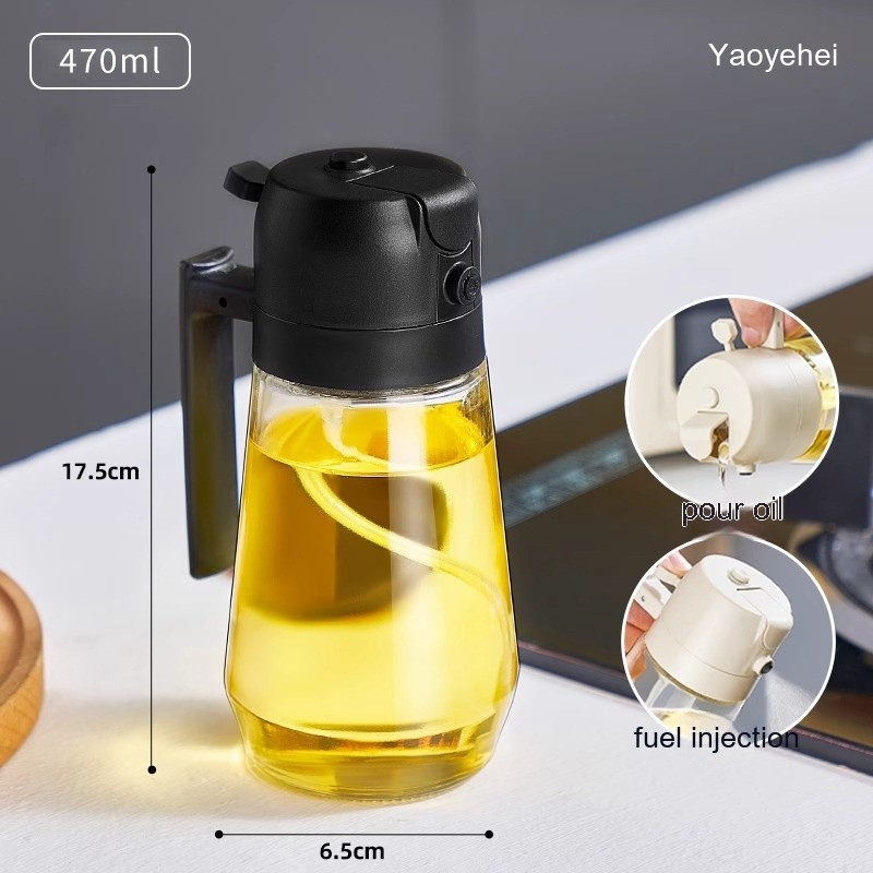 2 In 1 Olive Oil Sprayer Dispenser For Cooking