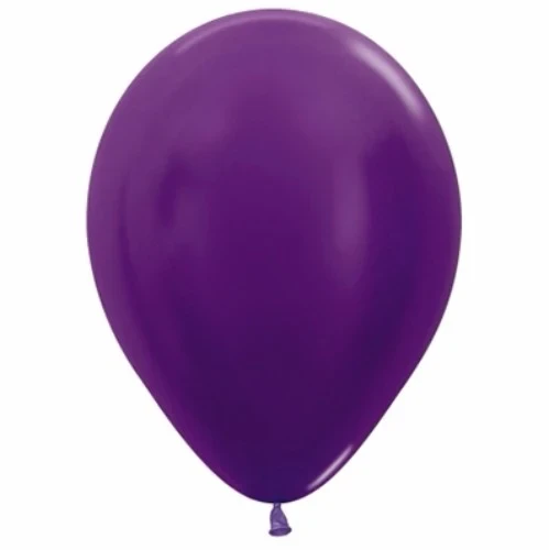Balloons - Metallic Pearl Violet Purple  - Pack of 25