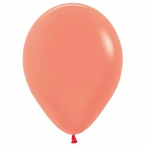 12cm Neon Orange Latex Balloons  - Pack of 50