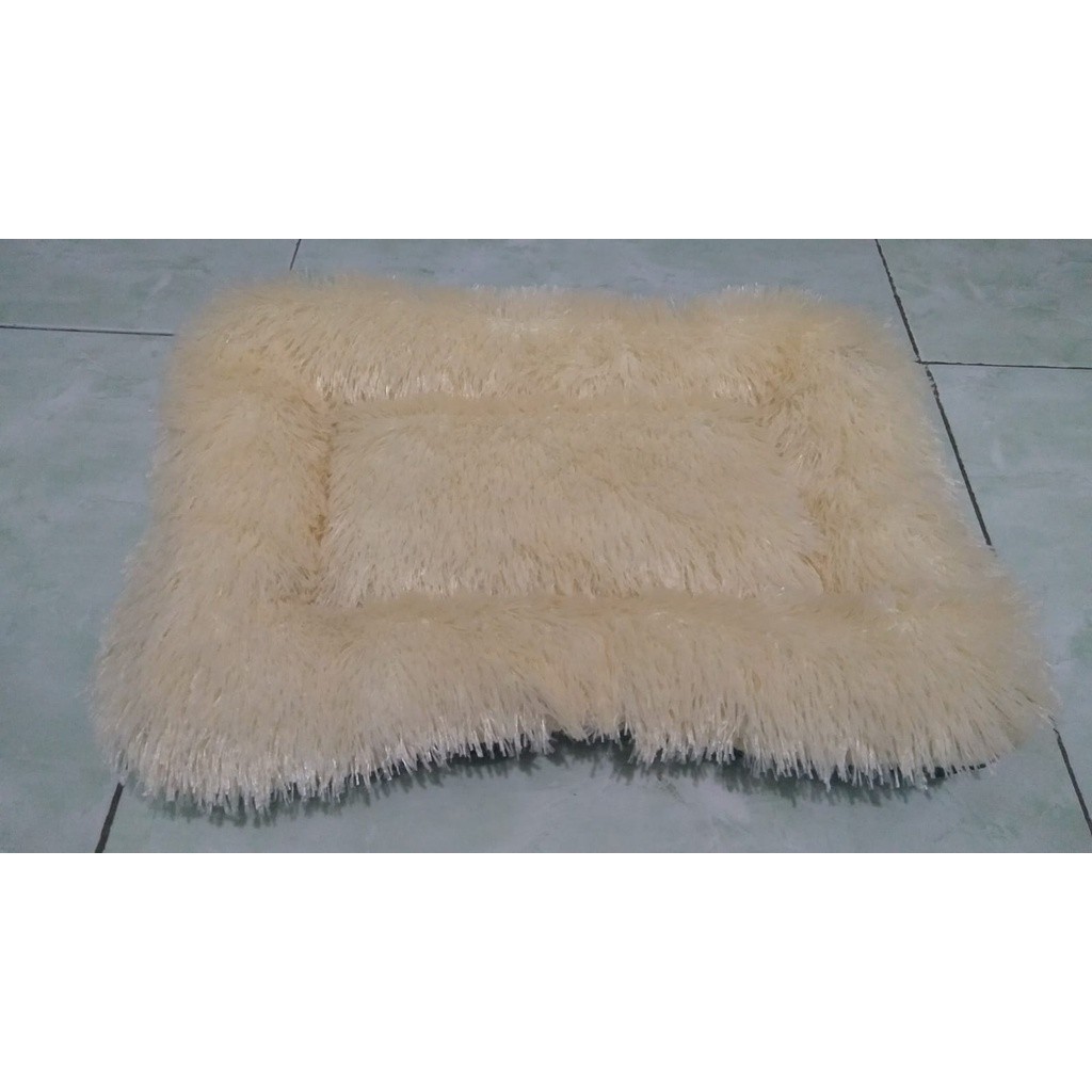 Cat Bed Thick Rasfur Fur Base Pet Bed Cat Bed Mat