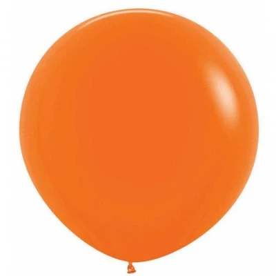 Sempertex 60cm Fashion Orange Latex Balloons 061, 3pk - Pack of 3