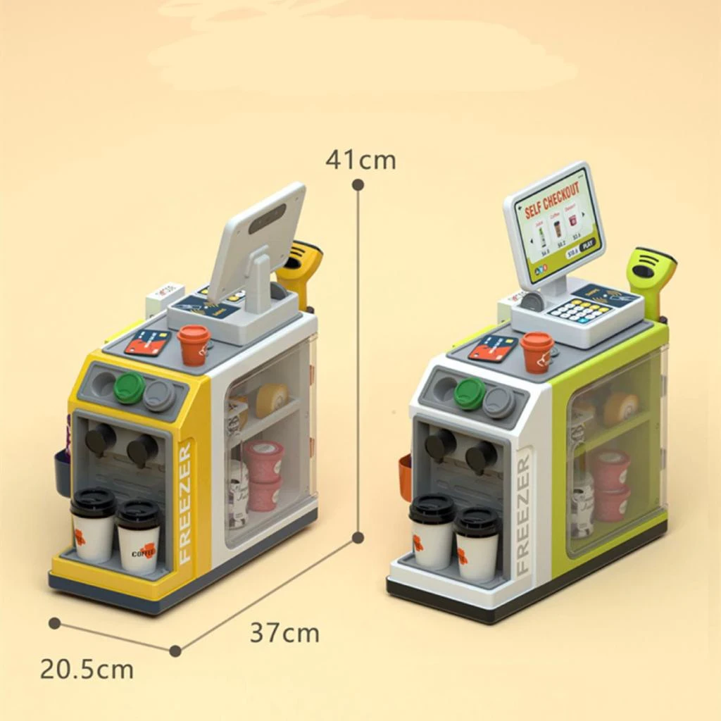 [TMA]Super Supermarket Kids Toys Set Shopping Cashier Scan / Cashier Simulation Toys / Sell Supermarket Shopping / Shopping Games