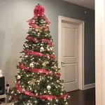 Christmas Ribbon Fairy Lights