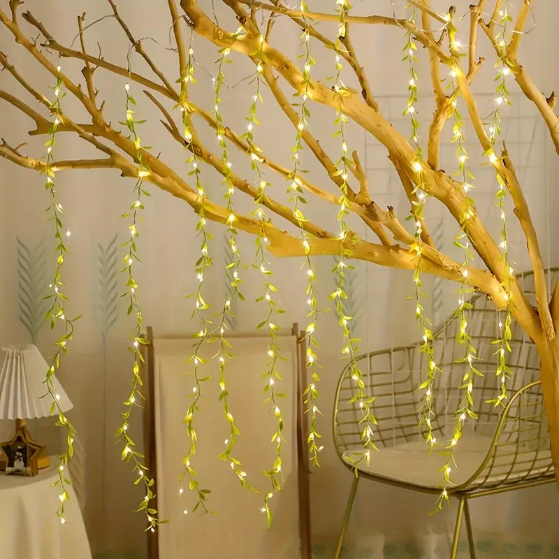 Enchanting Willow LED Curtain Lights