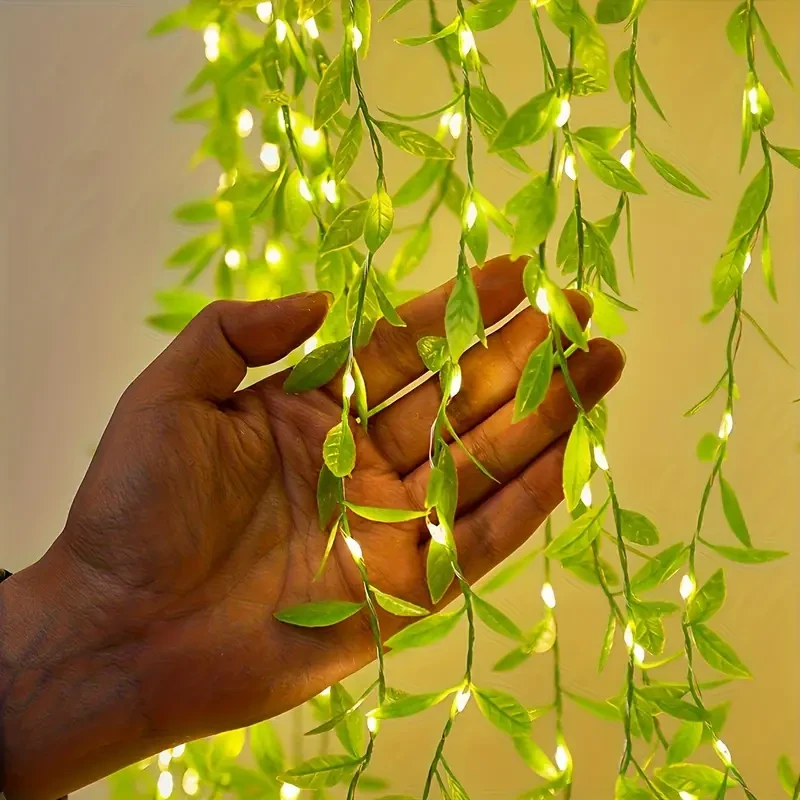 Enchanting Willow LED Curtain Lights