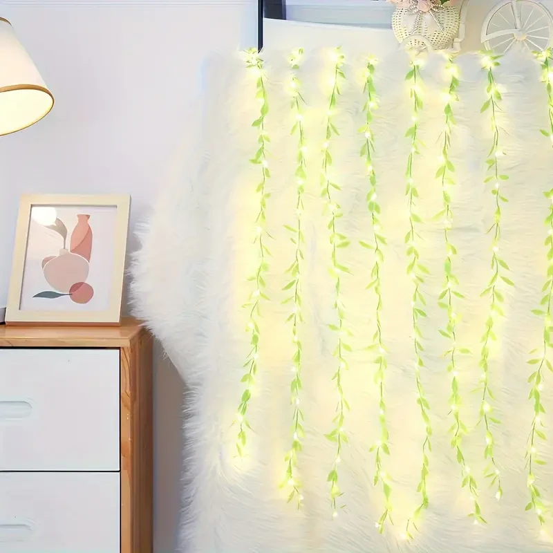 Enchanting Willow LED Curtain Lights