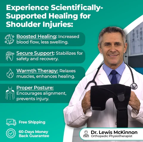 AgeRelief Orthopedic Compression Shoulder Brace
