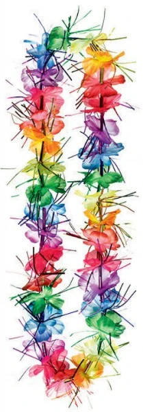 Lei - Rainbow Tinsel