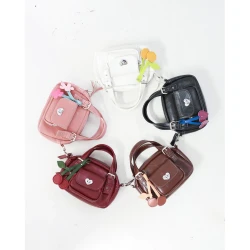 Women's Shoulder Bags - Cherry Mini Handbag and Casual
