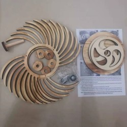 Geometric Pattern Wall Decoration Wood Products