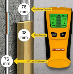 Wall metal detector